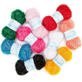 Fil "Funny scrub" pour tricoter et crocheter des éponges