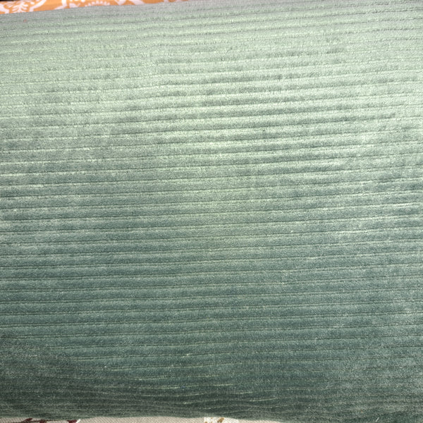 Velours côtelé extensible vert