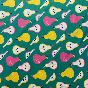 Tissu maillot de bain, motif poire