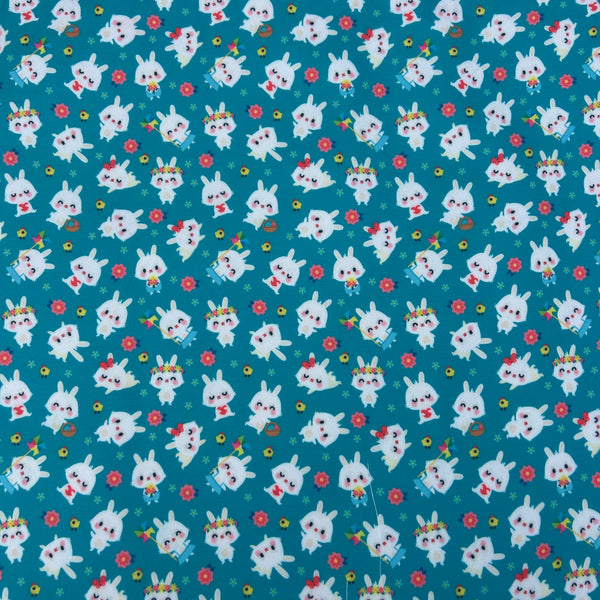 Toile imperméable lapin