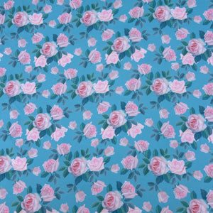 Toile imperméable Rose