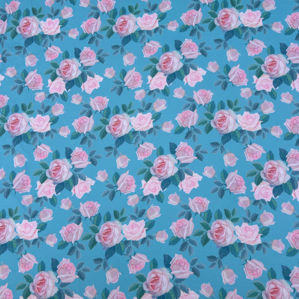 Toile imperméable Rose