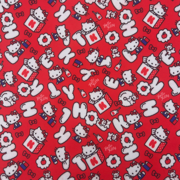 Toile imperméable hello kitty