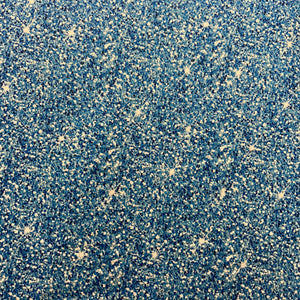 Tissu maillot de bain, motif bleu pailletée
