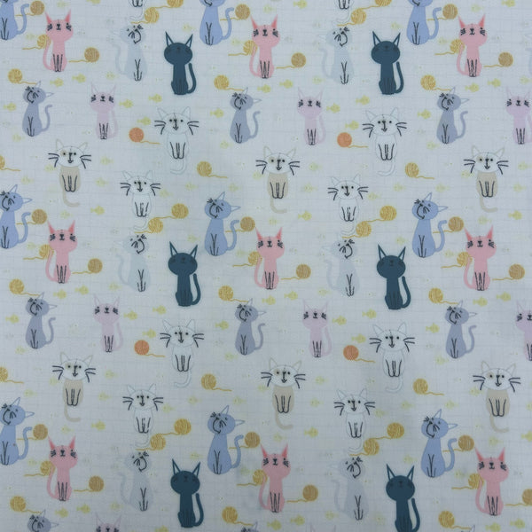 Toile imperméable chat