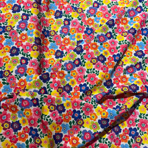 Tissu maillot de bain, motif petite fleurs