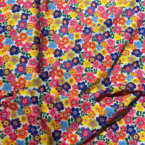 Tissu maillot de bain, motif petite fleurs