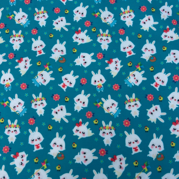 Toile imperméable lapin