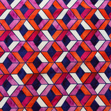 Tissu maillot de bain, motif géométrique