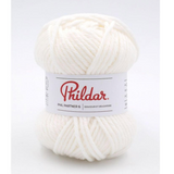 Fil à tricoter Partner 6 Phildar Blanc
