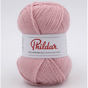 Fil à tricoter Partner 3,5 Phildar Rose