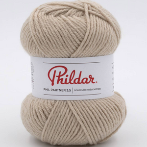 Fil à tricoter Partner 3,5 Phildar Sable