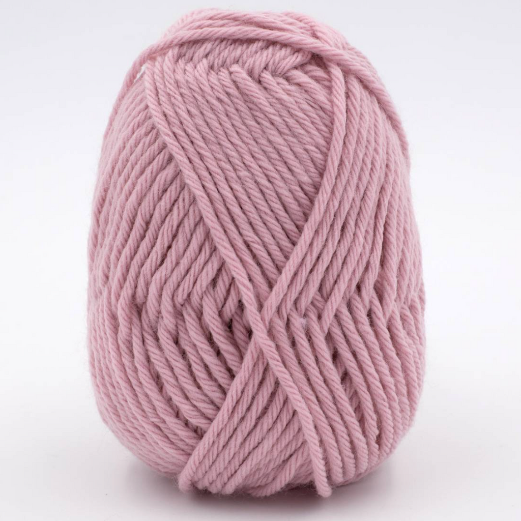 Lot De 9 Pelotes De Laine Phildar Partner - Couleur Rose Pétunia, 50g Chacune, Acrylique/laine