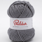 Fil à tricoter Partner 6 Phildar 108 Acier