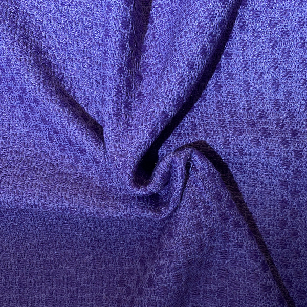 Tissu tweed violet