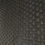 Tissu tweed noir