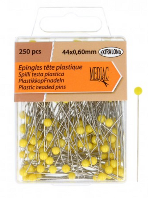 Epingles Tête plastique extra long