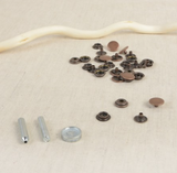 Boutons pression tissu lourd + outil