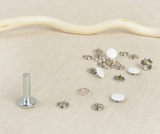 Boutons pression tissu léger + outil