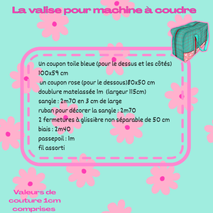 Patron Le sac machine a coudre