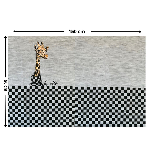 Tissu Jersey Stenzo girafe