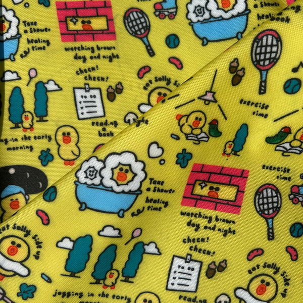 Toile imperméable poussin