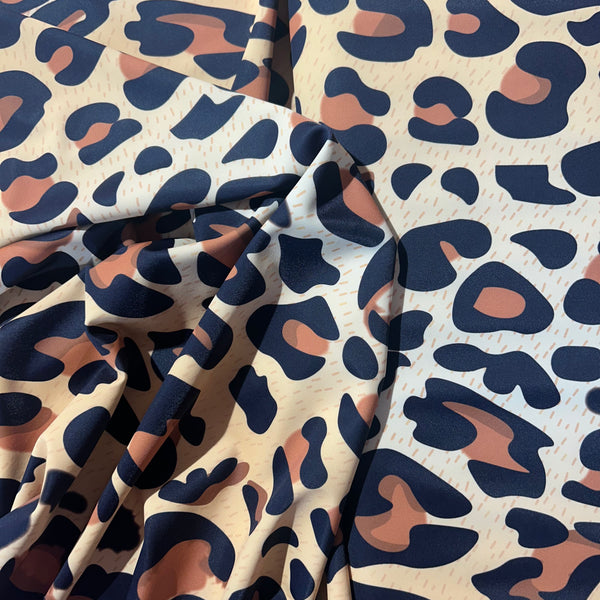 Tissu maillot de bain, motif léopard