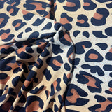 Tissu maillot de bain, motif léopard