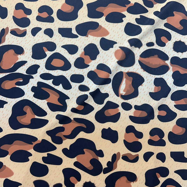 Tissu maillot de bain, motif léopard