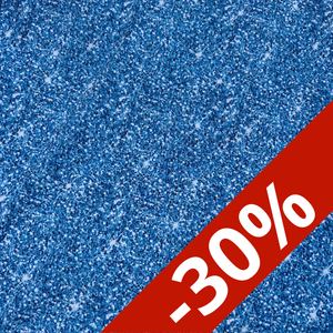 Tissu maillot de bain, motif bleu à paillettes