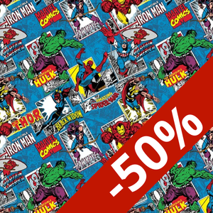 Coton Marvel comics