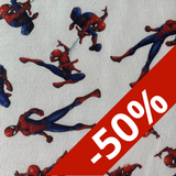 Coton imprimé personnages Spiderman
