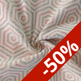 Toile de coton formes géométriques