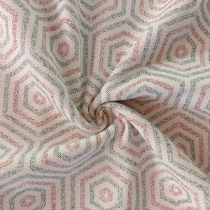Toile de coton formes géométriques
