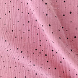 Double gaze rose poids noirs