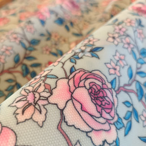 Toile imperméable dessins de roses