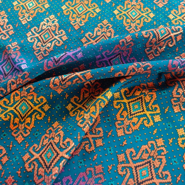 Batik dégradé d'arabesques