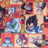 Popeline coton dragon ball Z