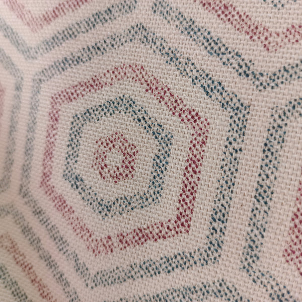Toile de coton formes géométriques