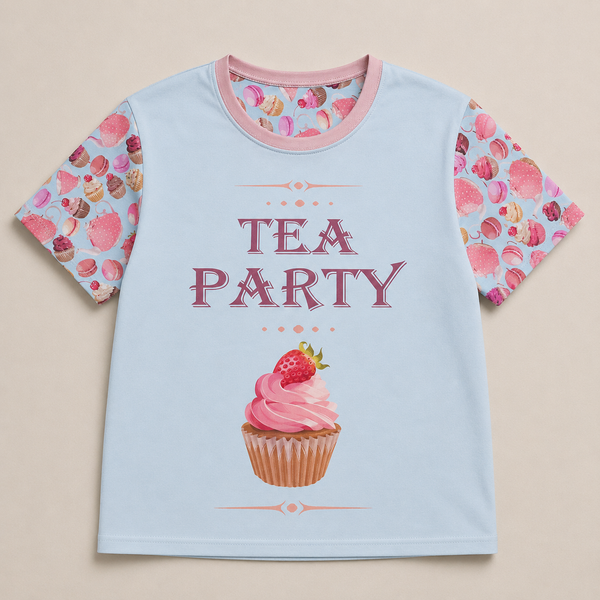 Tissu Jersey Stenzo "Tea Party"