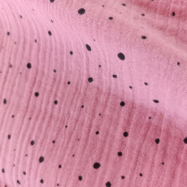 Double gaze rose poids noirs