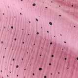 Double gaze rose poids noirs