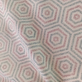 Toile de coton formes géométriques