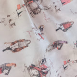 Toile de coton figurines de mode