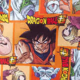 Popeline coton dragon ball Z