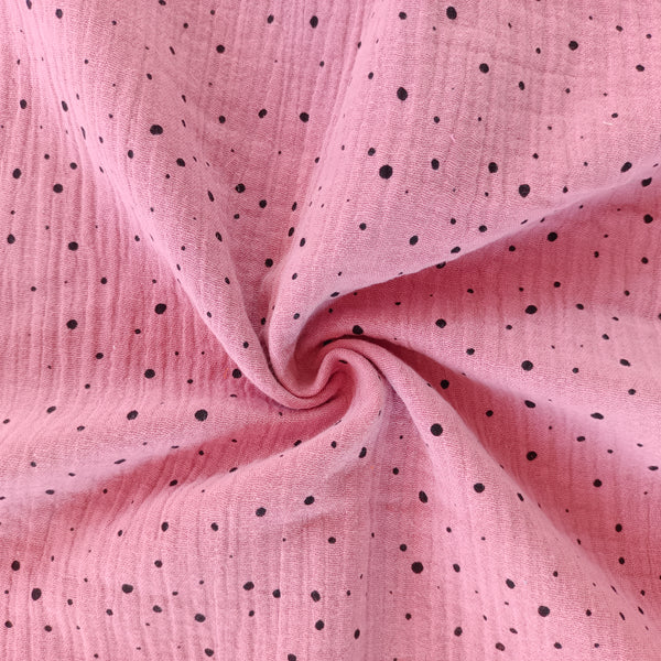 Double gaze rose poids noirs