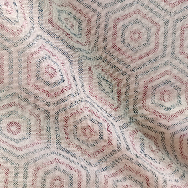 Toile de coton formes géométriques