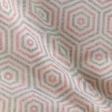 Toile de coton formes géométriques