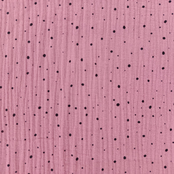 Double gaze rose poids noirs