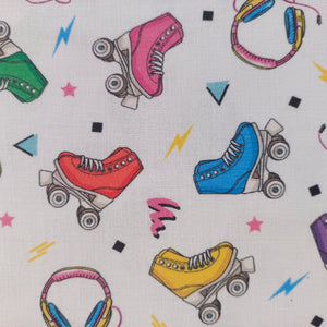 Popeline coton rollers